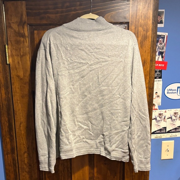 J. Crew Light Gray Organic Cotton Sweater - Picture 3 of 3